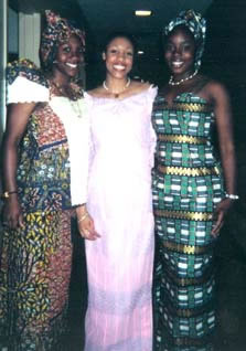 african culture night 3 ladies