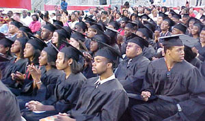 Close-Up of Participating Graduates