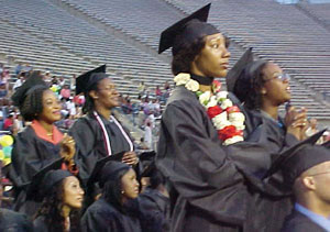 Graduates Join in the Singing of Praises