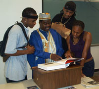 Dr. Oheneba-Sakyi instructs his students