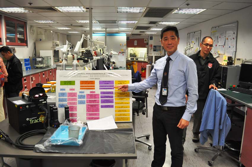 Man Posing with Presentation
