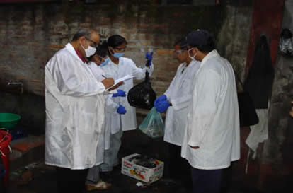 Waste Sampling in Kathmandu