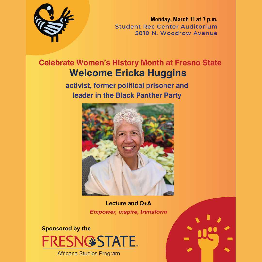 Celebrate Women's History Month Lecture: Ericka Huggins