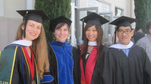 Students graduating from the department of Political Science 