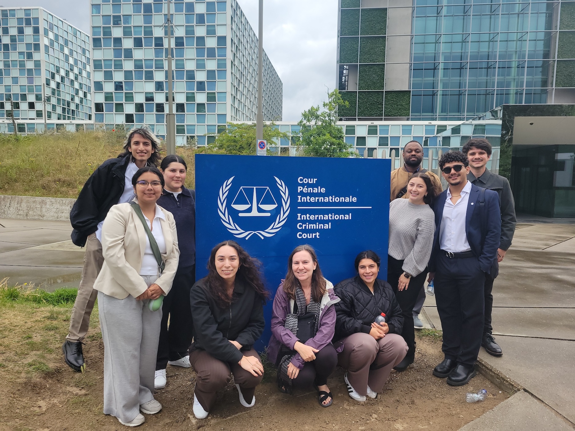 Students at the International Criminal Court